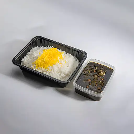 سفارش قرمه سبزی با برنج